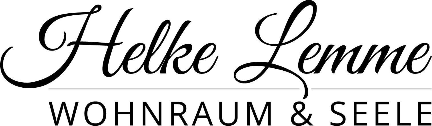 Helke Lemme Wohnraum & Seele Logo schwarz
